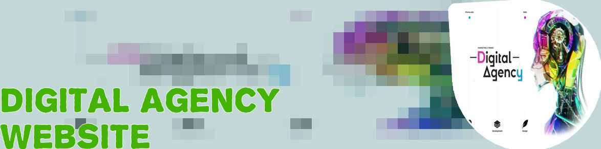 Digital agency website design
